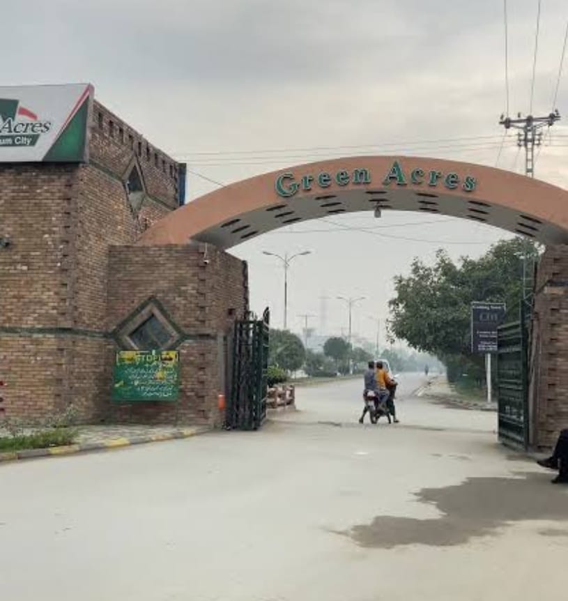 Green Acre project entrance in Mardan